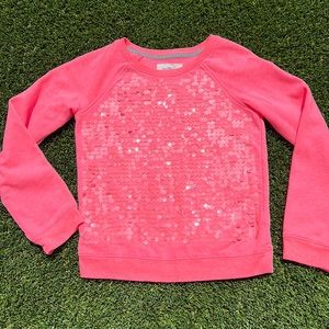 Sequin Crewneck Sweatshirt